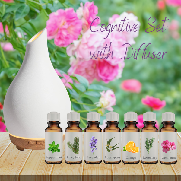 Cognitive Booster Set - 7 Essential Oils Set