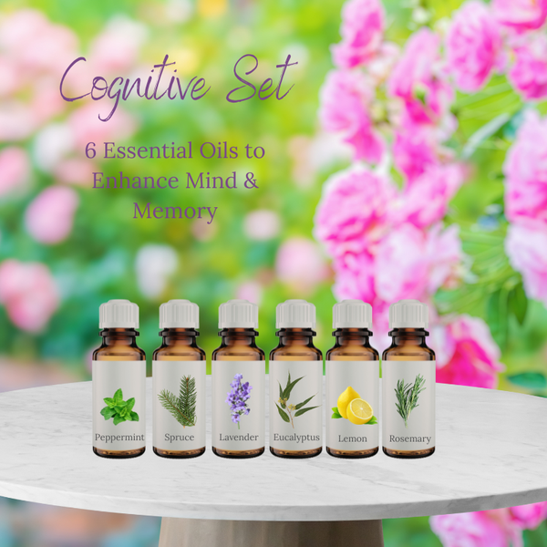 Cognitive Booster Set - 6 Essential Oils Set