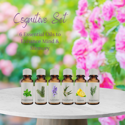 Cognitive Booster Set - 6 Essential Oils Set