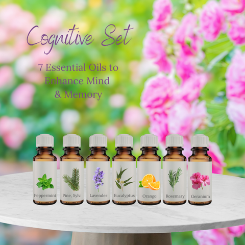 Cognitive Booster Set - 7 Essential Oils Set
